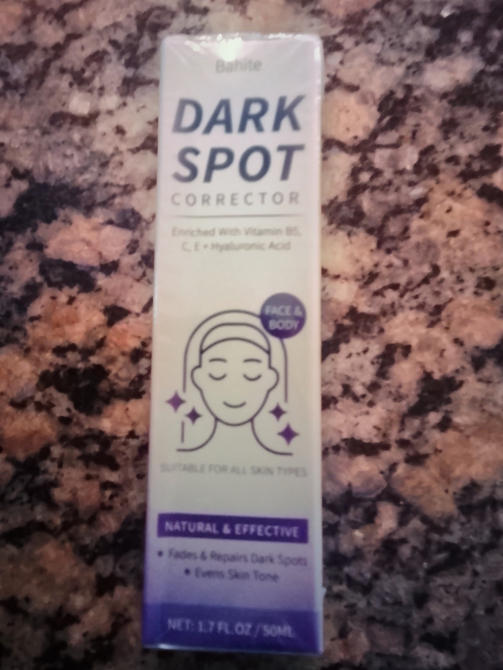 Bahite Dark Spot Corrector Cream Face & Body 1.7 fl oz Vitamin B5 C E
